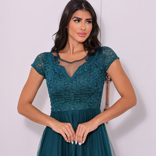 Vestido De Festa Azul Royal - Madrinha, Casamento Formatura