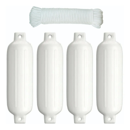 Defensa Inflable Nautica Blanca Nro2 Easterner X4un