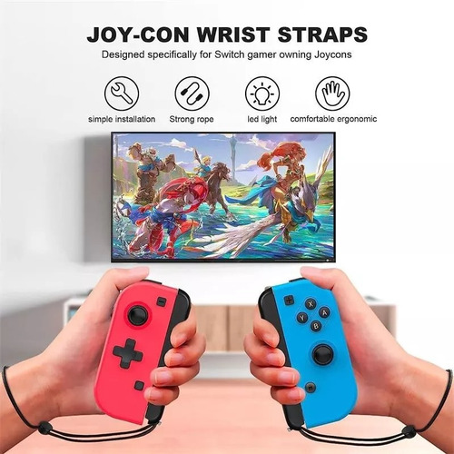 Par Correas Joy-con Wrist Straps Nintendo Switch Compatibles