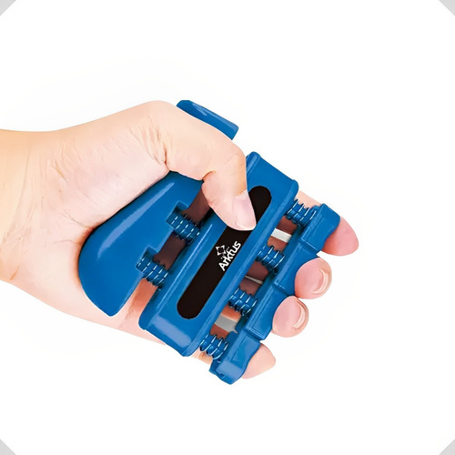 Hand Grip Master Exercitador De Dedos Fisioterapia Medio Cor Azul-médio