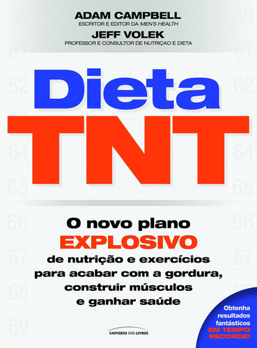 Dieta Tnt, De Jeff Volek. Editora Universo Dos Livros Em Português