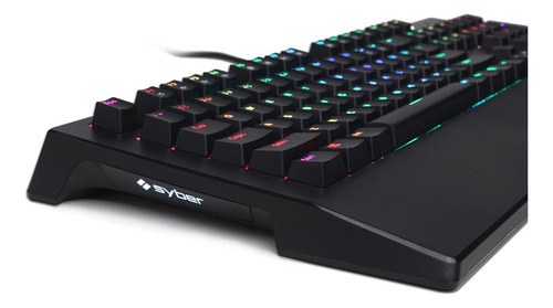 Cyberpowerpc Syber Sk100 Rgb 104 Teclado Mecanico Para Juego