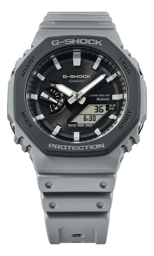Rejoj Casio Gshock Ga-b2100luu Bluetooth Anadigi Solar Malla Gris