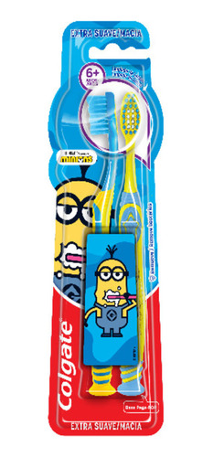 Cepillo Colgate Smiles X 2 Un 6+ Minions