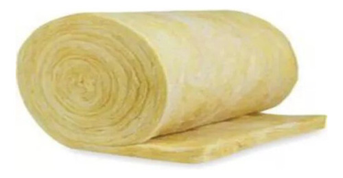 Aislante Fibra De Vidrio Sin Aluminio Rollo 15m2 5cm Espesor