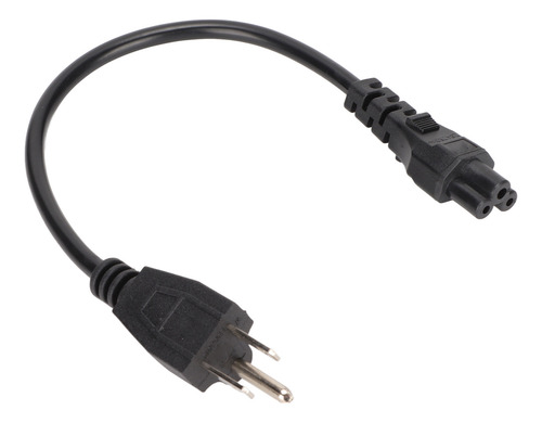 Cable Corto De Alimentación Ac 515p A Iec320 C5 Hembra 18 Aw