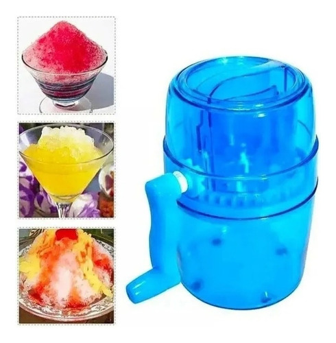 Triturador Manual De Hielo Rallador Granizador Cocteles Jugo