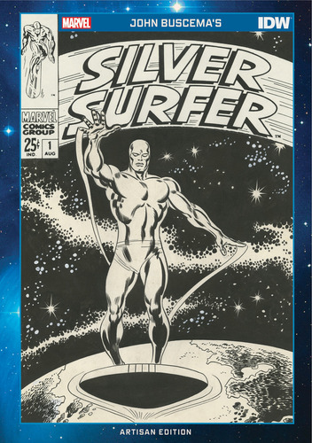 Silver Surfer De John Buscema Artisan Edition Marvel Inglés