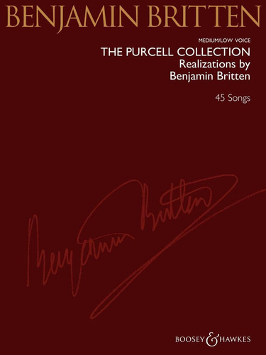 Libro: The Purcell Collection - Realizations By Benjamin Bri