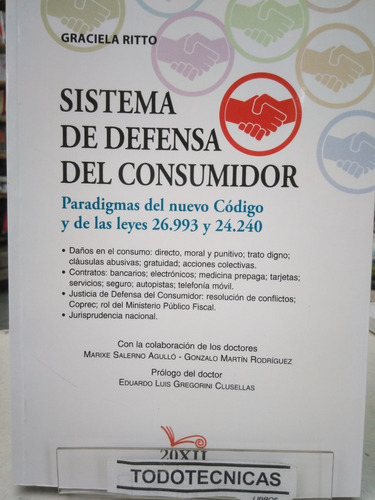 Sistema De Defensa Del Consumidor Nuevo Codigo Ritto  -20xii