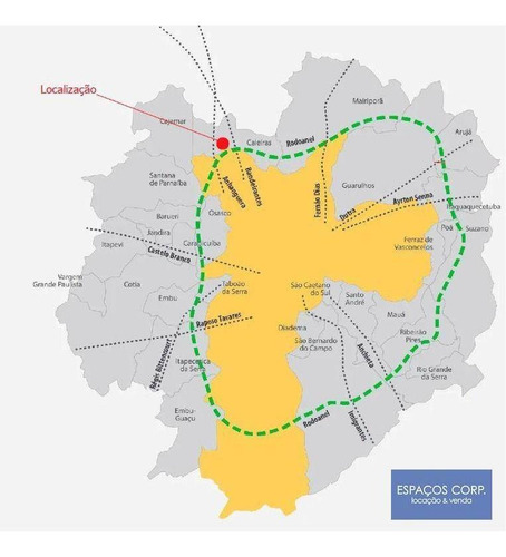 Imagem 6 de 6 de Galpão Logístico Para Alugar, 3900m² Por R$ 101.425/mês - Perus - São Paulo/sp - Ga0605