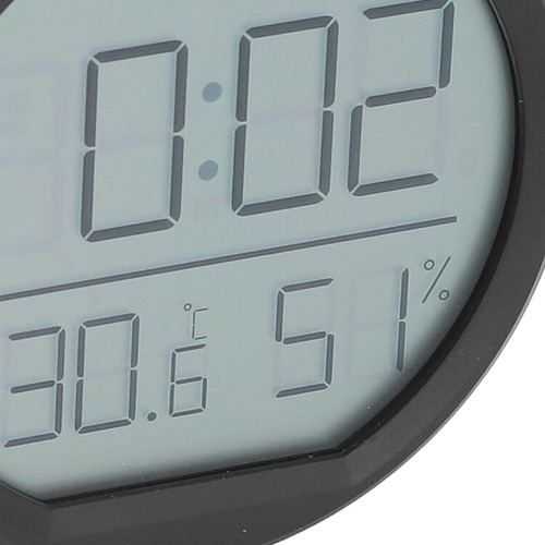 Reloj Despertador Digital Con Termómetro Higrómetro Para Int