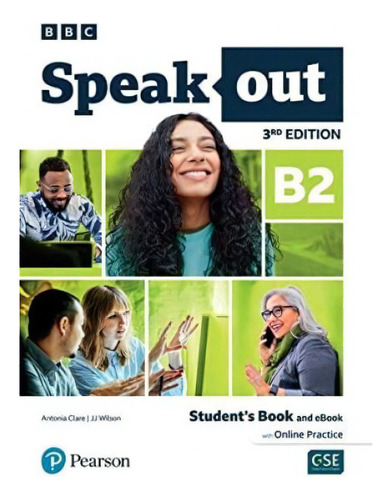 Speakout B2 - 3 Ed - Students Book + Ebook + Online Practice, De Antonia Clare., Vol. 1. Editorial Pearson, Tapa Blanda En Inglés, 2023