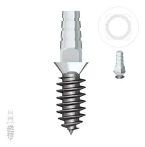 Comprar Implante Dental Monoblock. Pilar Bola Y Recto. Insumos Maac