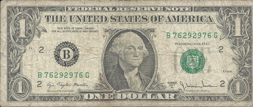 Estados Unidos 1 Dolar 1977