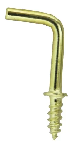 Piton Escuadra Dorado Bronceado Oro C/tope 3/4 X100 Uni