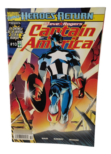 Marvel Comics Presenta 10 Capitan America Editorial Vid