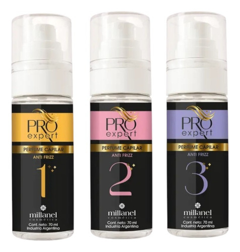 Perfume Para Cabello Millanel N° 3 Pro Expert 70 Ml