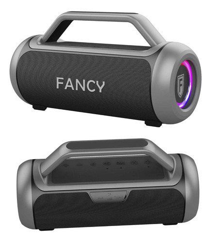 Caixa De Som Portátil Fancy F100led Bluetooth Tws