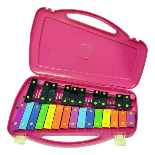 Metalófono 25 Notas Rmx Fucsia