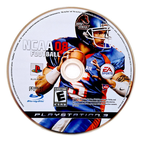 Ncaa Football 08 Ps3 (Reacondicionado)