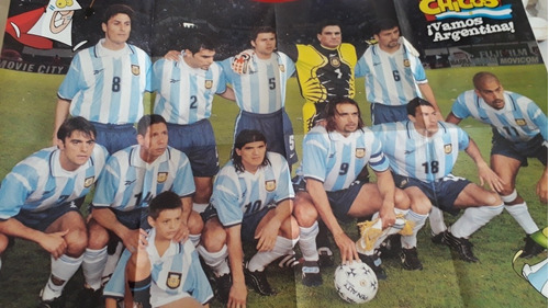 Póster Super Gigante De La Selección Argentina 2001