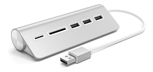 Hub Aluminio Usb 3.0 -- Micro Sd / Sd/ 3 Usb 3.0 - / Satechi Oficial /  Garantia / Factura A Y B /