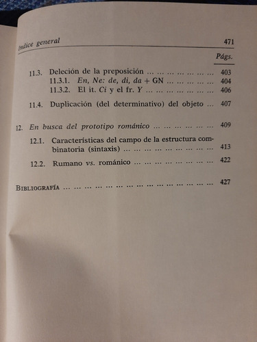 Tipología E Historia. Sintaxis Comparada. M. Manoliu Manea