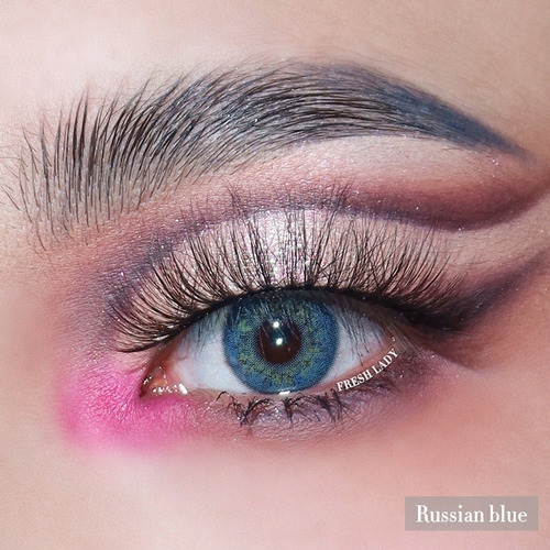 Imagen 3 de 10 de Freshlady - Russian Blue Lentes De Contacto