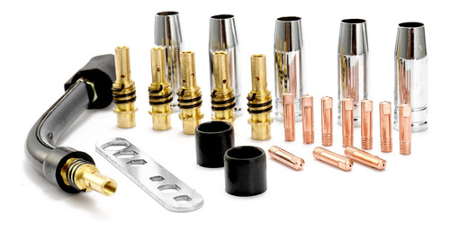24 Unids/set 15ak Antorcha Consumible Electrodo Escudo Copa