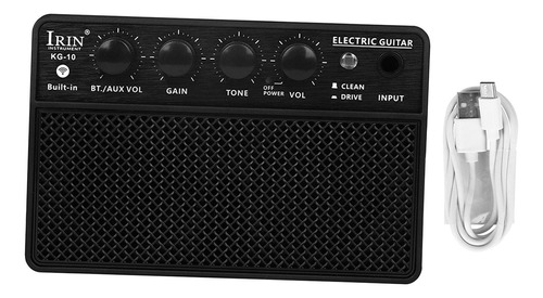 Mini Amplificador De Guitarra Ligero De 10w Para Conciertos