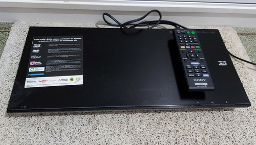 Blu Ray 3d Sony S-490 Youtube Netflix* Conexão Via Cabo :)