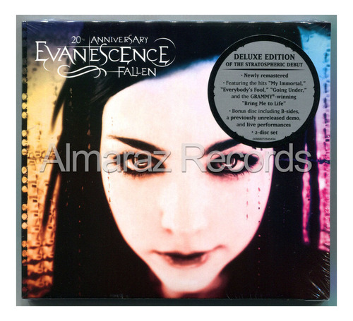 Evanescence Fallen 20th Anniversary 2cd [importado]