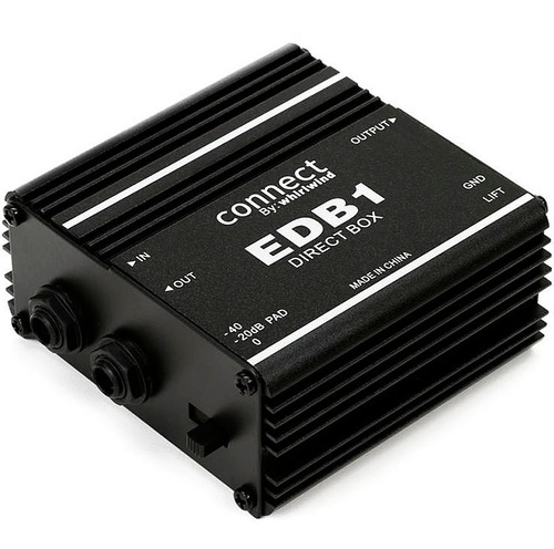 Caja Directa Pasiva Whirlwind Edb1 Salida Xlr 20hz 20khz