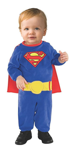 Disfraz Para Bebé De Superman Con Capa
