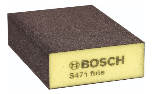 Imagen 3 de 5 de Esponja Abrasiva Recta Grano Fino Bosch X 10 Unidades