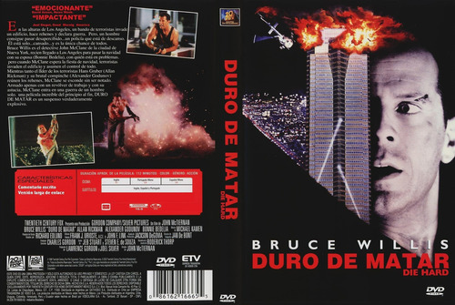 Duro De Matar - Die Hard - Bruce Willis - Dvd