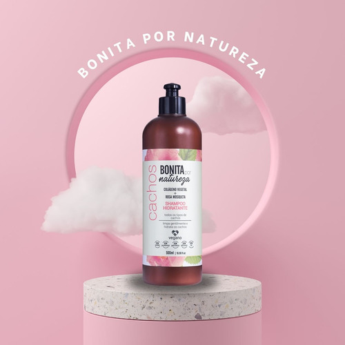 Kit Shampoo E Condicionador Vegano Com Óleo De Rosa Mosqueta