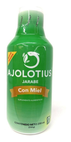 Imagen 1 de 3 de Ajolotius Jarabe Con Miel Para La Tos 250 Ml.