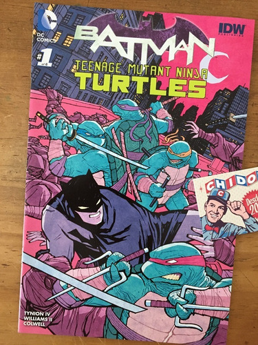 Comic - Batman Teenage Mutant Ninja Turtles #1 Tmnt Variant