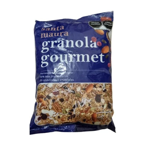 Granola Gourmet Cereales Frutos Secos Y Semillas 840g
