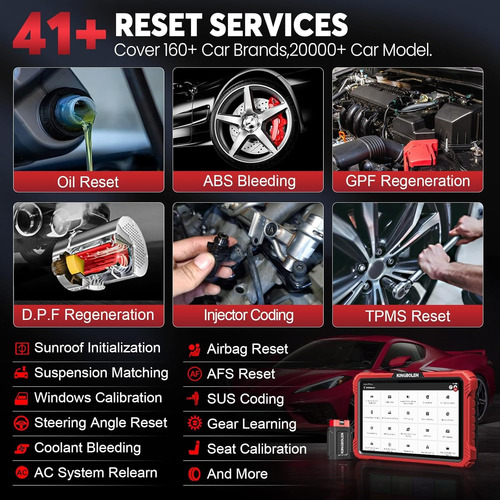 Escaner Profesional Kingbolen K10 Topologia Ecu Codificacion
