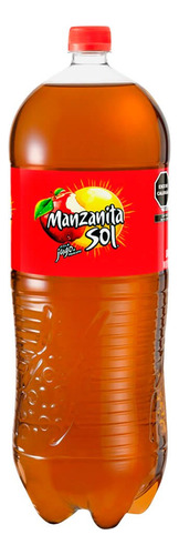 4 Pack Refresco Manzana Manzanita Sol 3 L