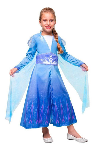 Imagem 1 de 4 de Fantasia Luxo Frozen 2 Elsa P - Regina Festas