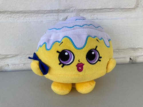 Peluche Shopkins Helado Vainilla Original Usado