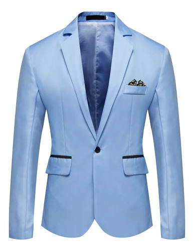 Blazer Masculino De Peito Único Elegante Grande Solto