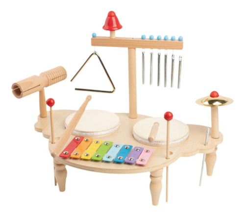 Conjunto De Bateria Infantil, Instrumento Musical Para