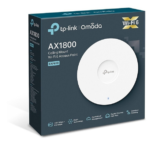 Tp-link Eap610, Acces Point Omada Mesh Wifi 6 Ax1800