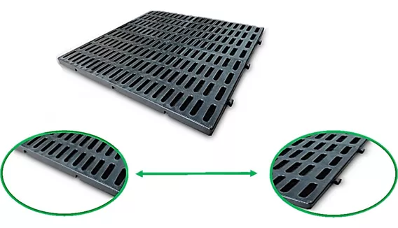  Fabrica Pisos Estibas Plásticas Cerdos Cabras Y Otros Usos