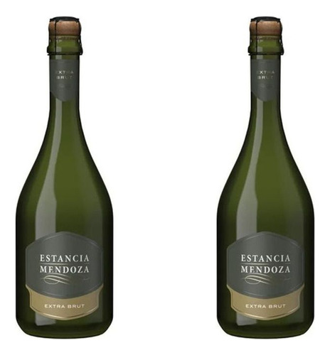 Espumante Extra Brut Estancia Mendoza 750 Ml Pack X2u